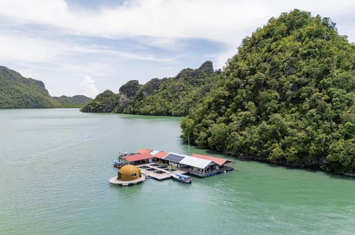 Catamaran Bike Tour Langkawi - Floating Platform
